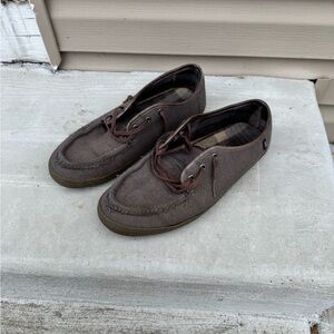 Vans Brown Moccasins 10.5